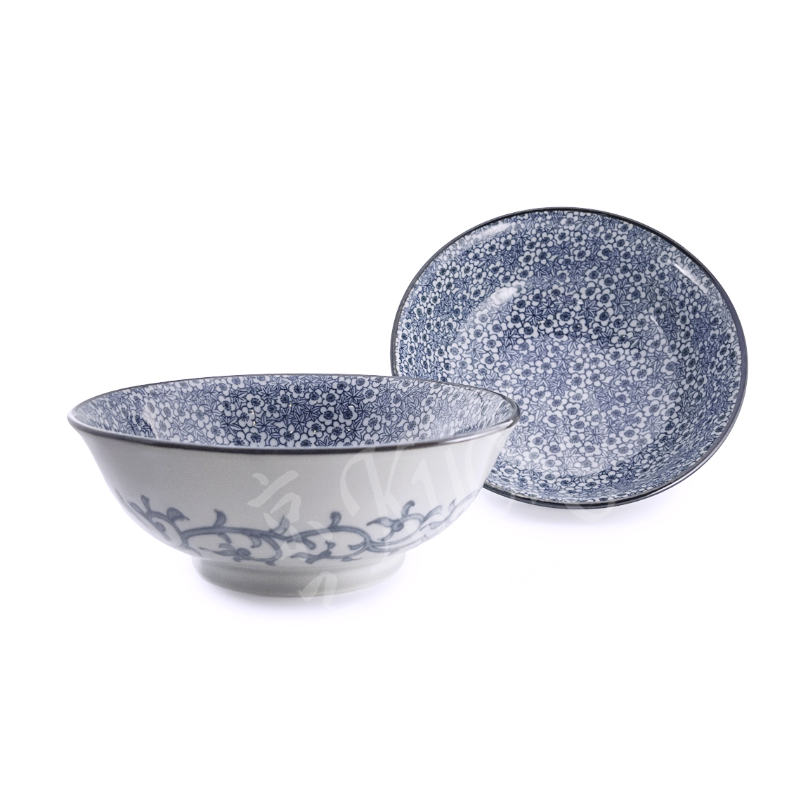 20-600: Schüssel Kobana, blau, ø = 19,2 cm; H = 7 cm