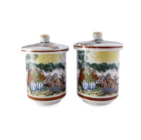 10-206: Teebecher-Set mit Deckel Takasago