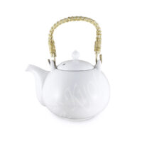 10-492: Teepott Hisago, weiß, 650 ml