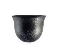 14-060: Teecup Hada, schwarz, Gusseisen  ø = 7,5 cm; H = 6 cm