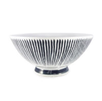 20-558: Reisschale Sensuji L, weiß/blau, ø = 14 cm; H = 6,8 cm