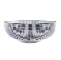 20-218: Schüssel Sendan Tokusa L, blau, ø = 21,8 cm; H = 8 cm