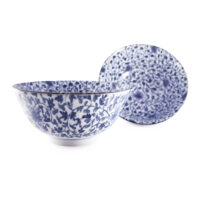 20-252: Schüssel Karakusa Tayo, weiß/blau, ø = 15,5 cm; H = 7,2 cm