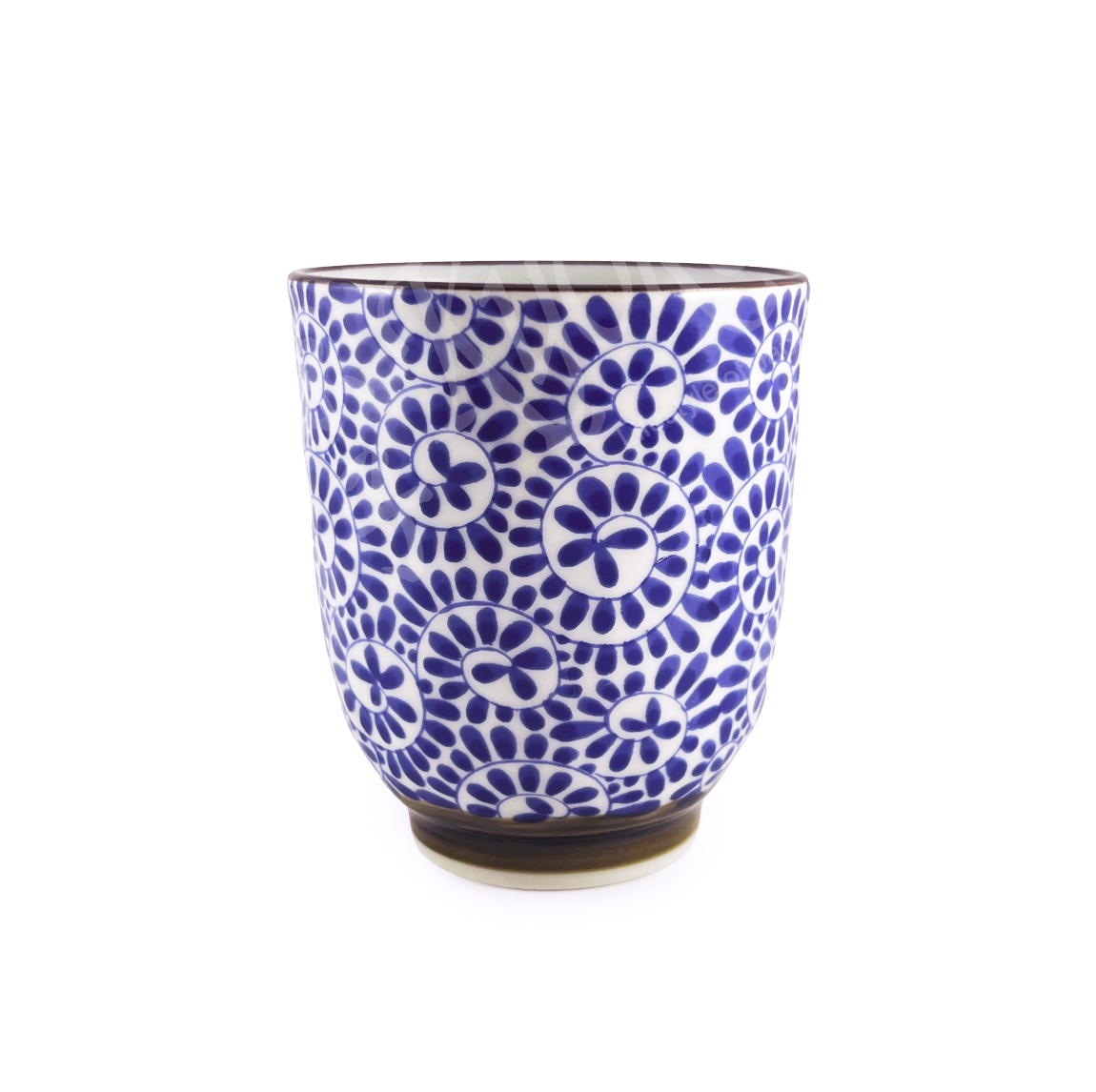 20-421: Teecup Karakusa, blau, ø = 6,5 cm; H = 7,6 cm