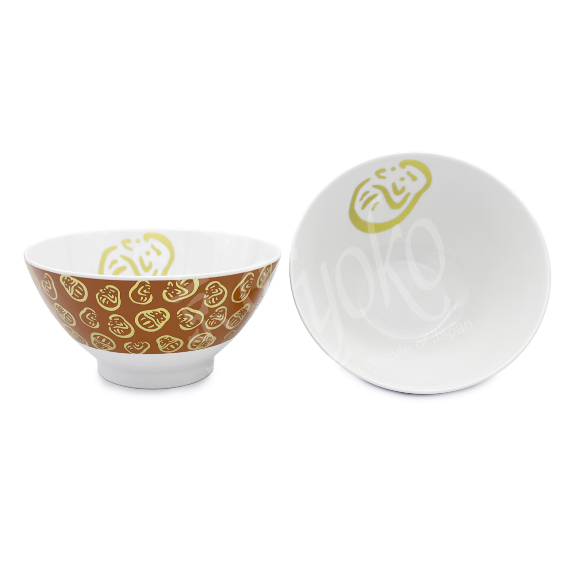 20-463: Ramenschüssel Daruma, rot, ø = 18cm; H = 9 cm