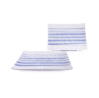 20-523: Sushiplatte Mansuzi, weiß/blau, 11 x 15 cm