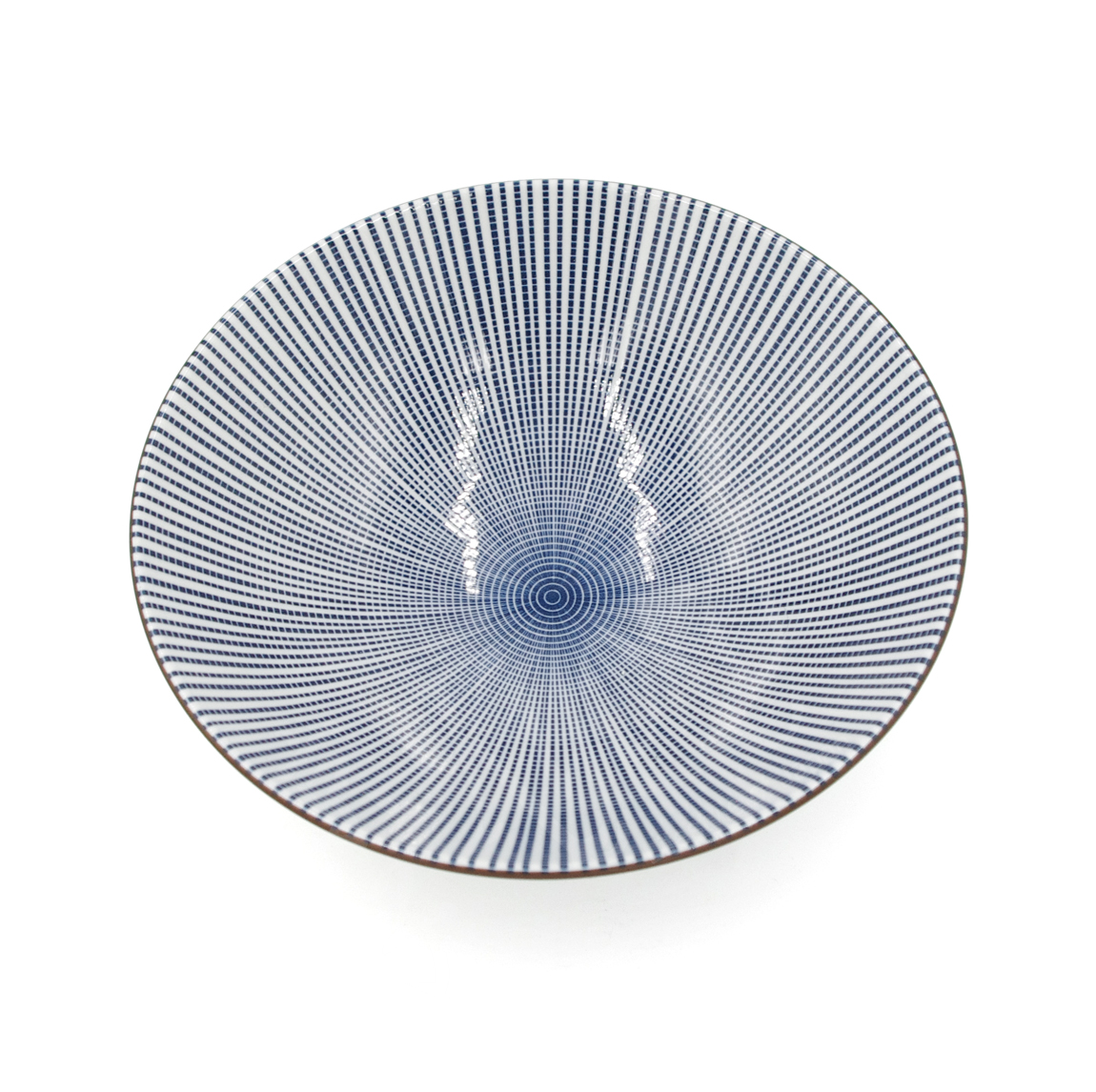 20-999: Schüssel Sendan Tokusa L, blau, ø = 24,5 cm; H = 7,5 cm
