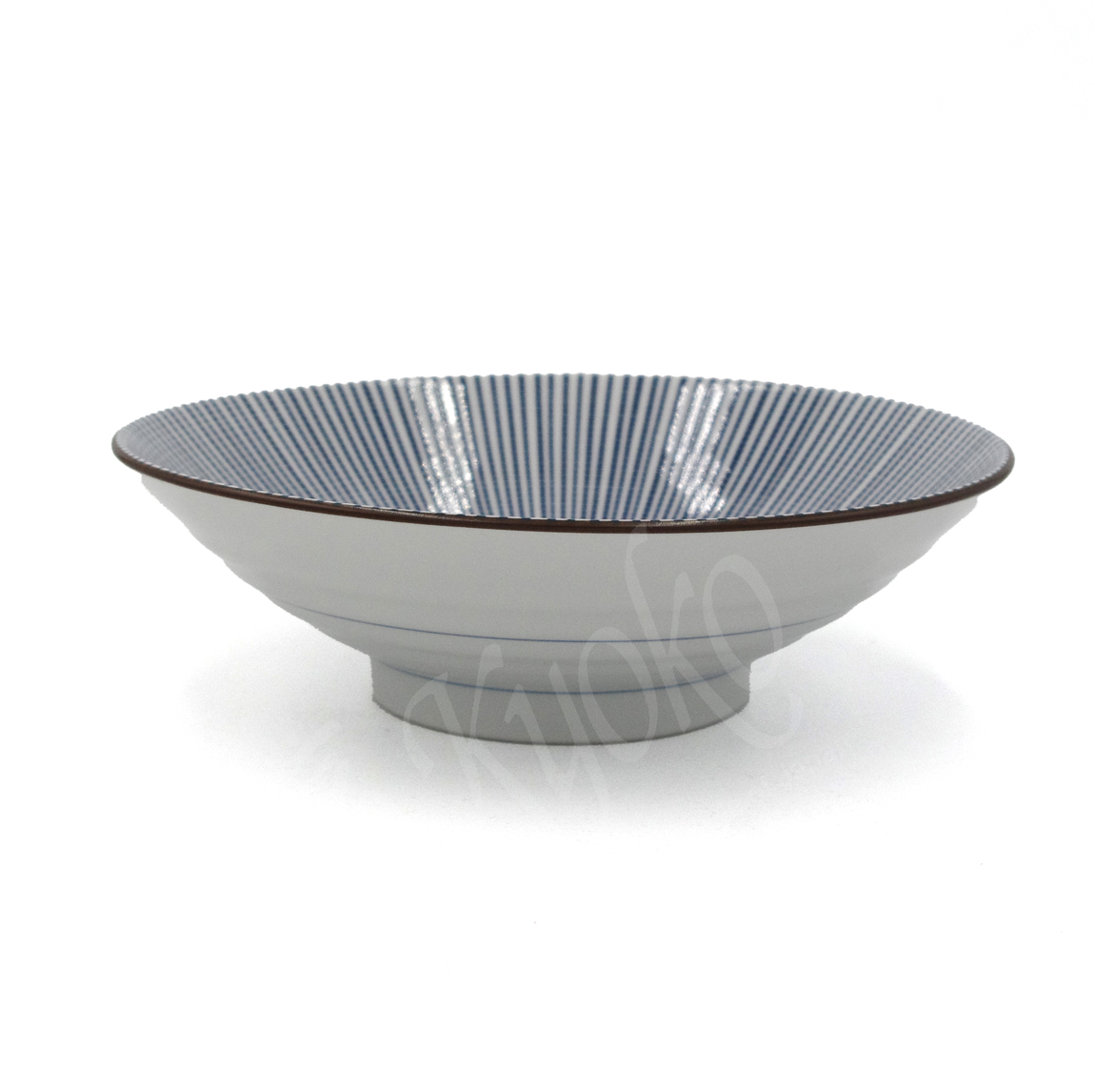 20-999: Schüssel Sendan Tokusa L, blau, ø = 24,5 cm; H = 7,5 cm – Bild 2