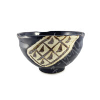 21-235: Himebowl Kuro Oribe, ø=12,2; H=7,3 cm