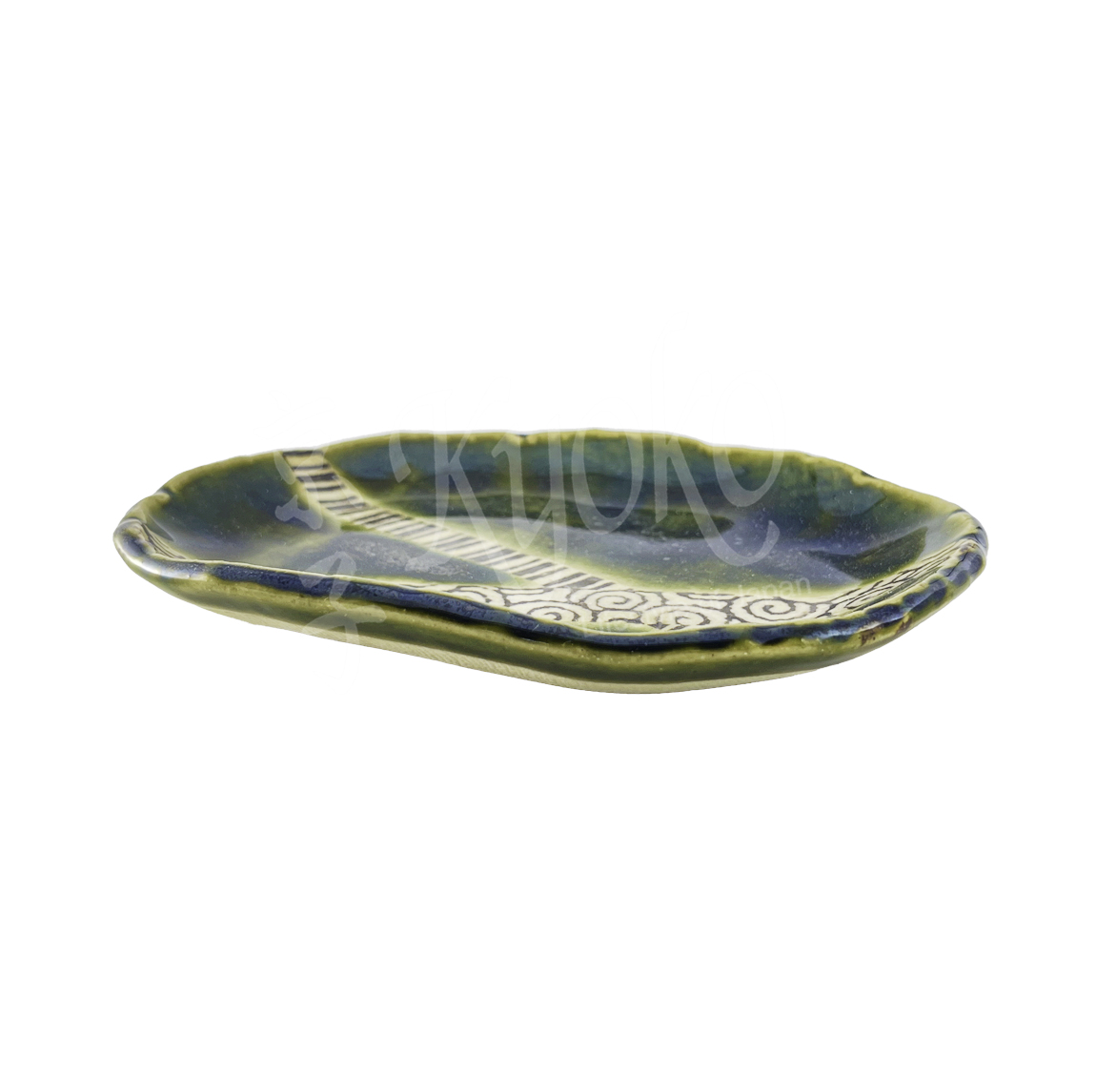 21-302: Platte Oribe oval, 12,5x16cm – Bild 2