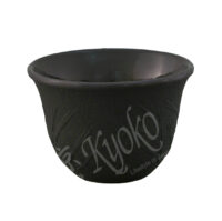 14-054: Teecup Matsuba, schwarz, Gusseisen ø = 8 cm, H = 5,5 cm