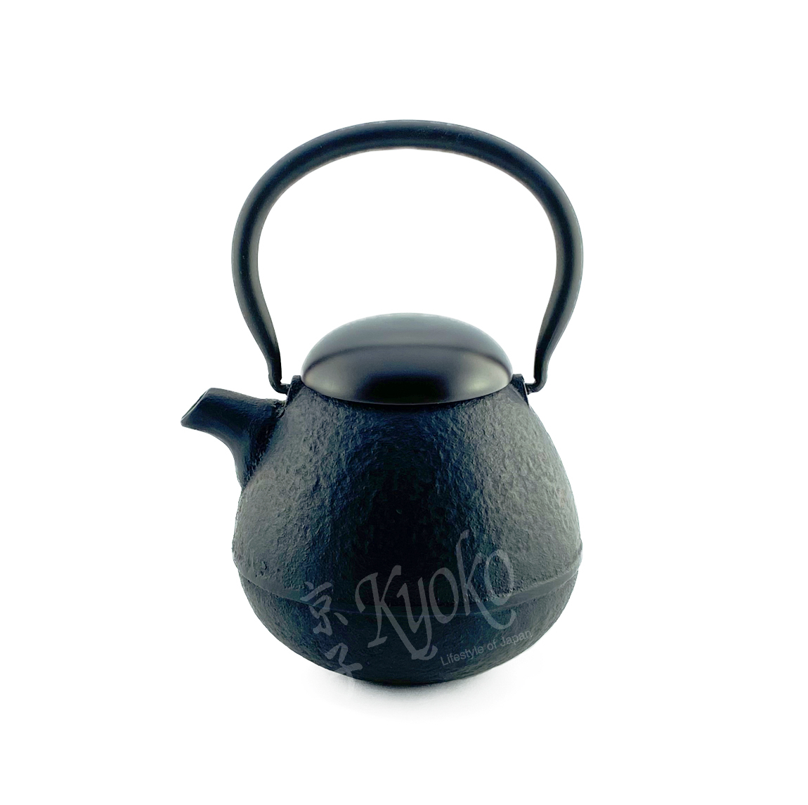 14-530: Teekessel Oriole, schwarz, Gusseisen 0,45l