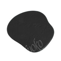 14-800: Untersetzer Ukigumo, schwarz, Gusseisen 14,5 x 13 cm