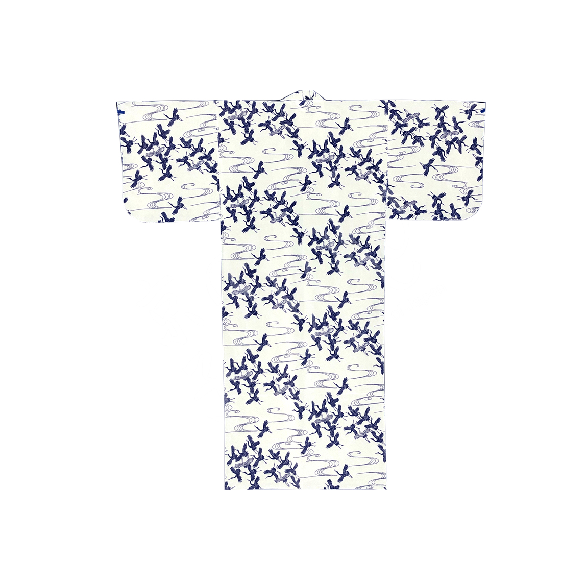 56-164: Yukata Tsuru, weiß, 56"
