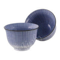 20-221: Teecup Sendan Tokusa, blau, ø = 9 cm; H = 6 cm