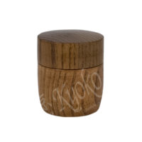 12-334: Natsume Holz, 30 g, ø = 5,5 cm; H = 6,5 cm