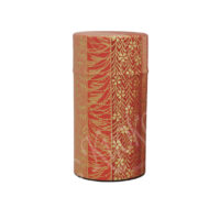 18-156: Teedose Bambus, rot, 200g