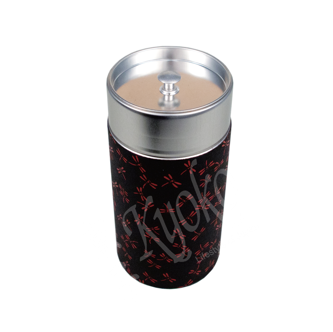 18-306: Teedose Tombo, schwarz, 200 g – Bild 2