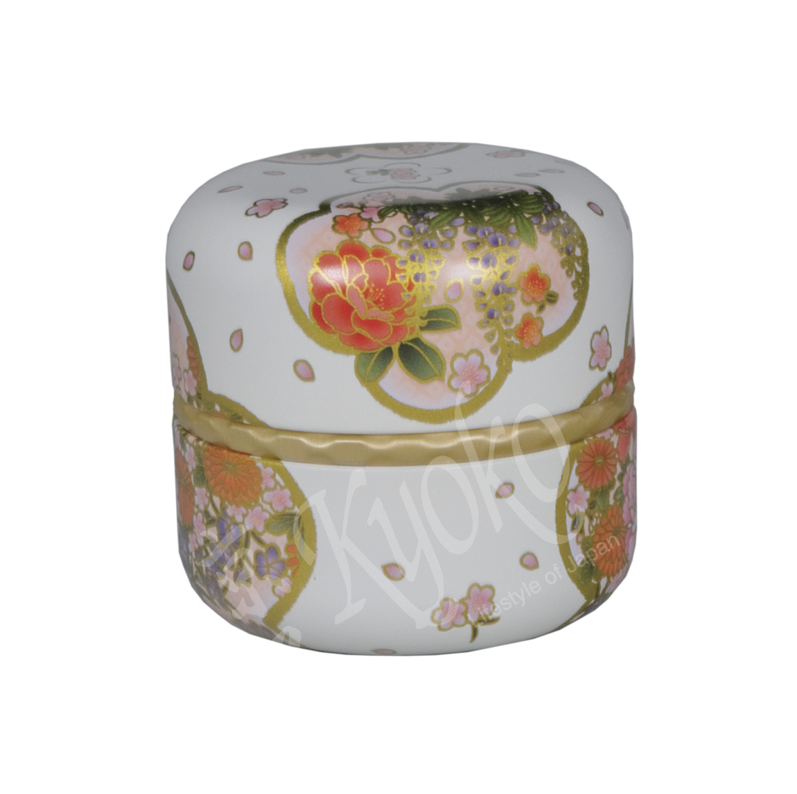 18-341: Teedose Yuino, weiß, 80 g