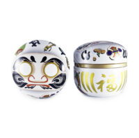 18-394: Teedose Daruma, weiß, 100g