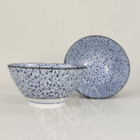 20-598: Schüssel Momiji, blau/weiß, ø = 18 cm; H = 9 cm