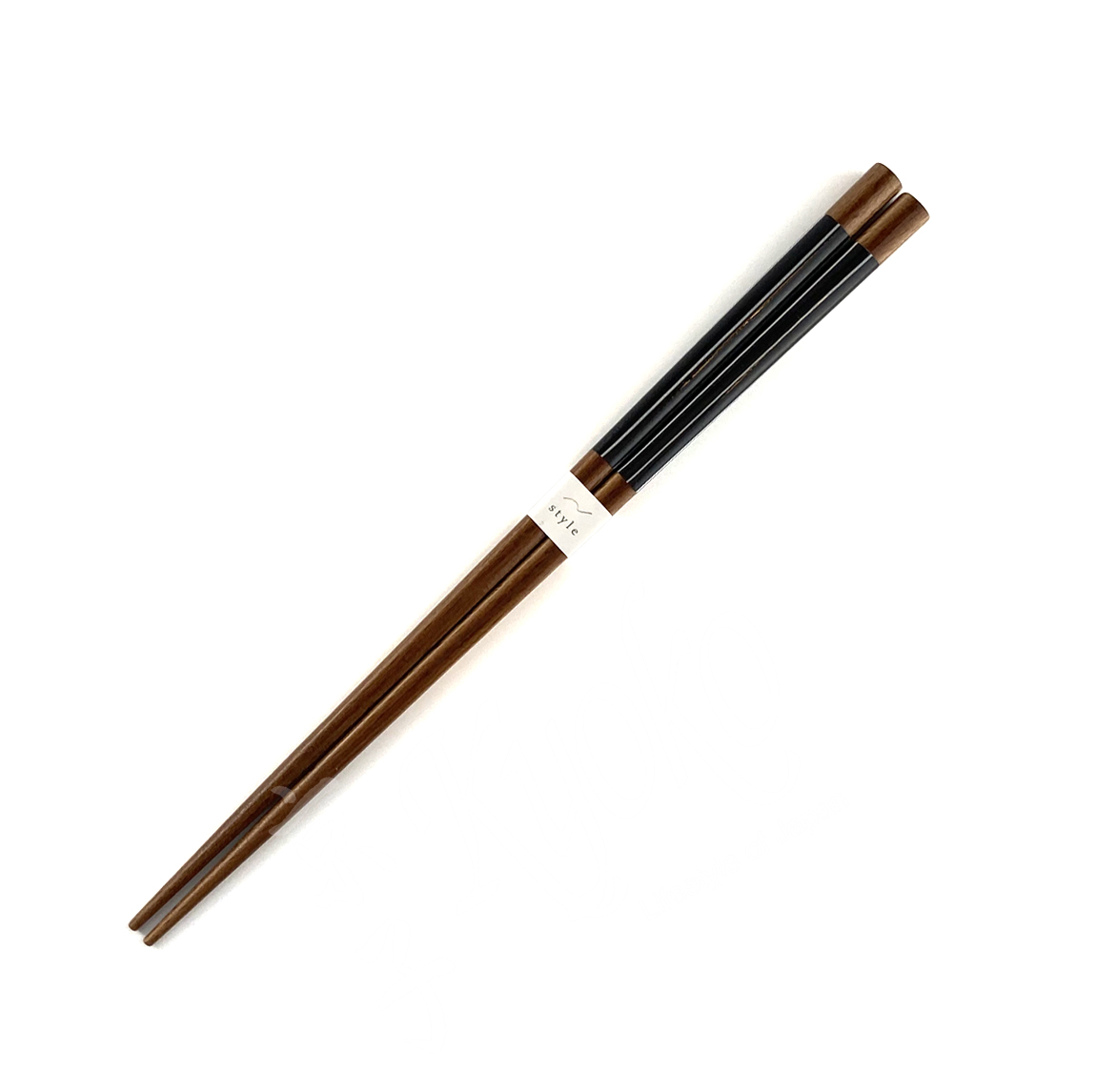 22-481: Essstäbchen Minimal, schwarz, 22,5 cm