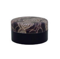 23-549: Teedose Rose L, braun, ø = 9,5 cm; H = 5,5 cm