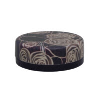 23-550: Teedose Rose S, braun, ø = 9,5 cm; H = 3,5 cm