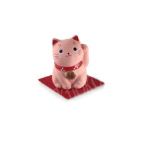 61-394: jap. Minikatze pink (Erfüllung der Liebe), H = 5,5 cm