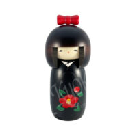 62-258: Kokeshi Tsubaki-ko - Kind der Kamelie, 14,5 cm
