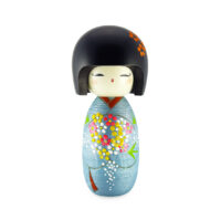 62-272: Kokeshi Hanatsumi - Blumenpflückerin, 16 cm