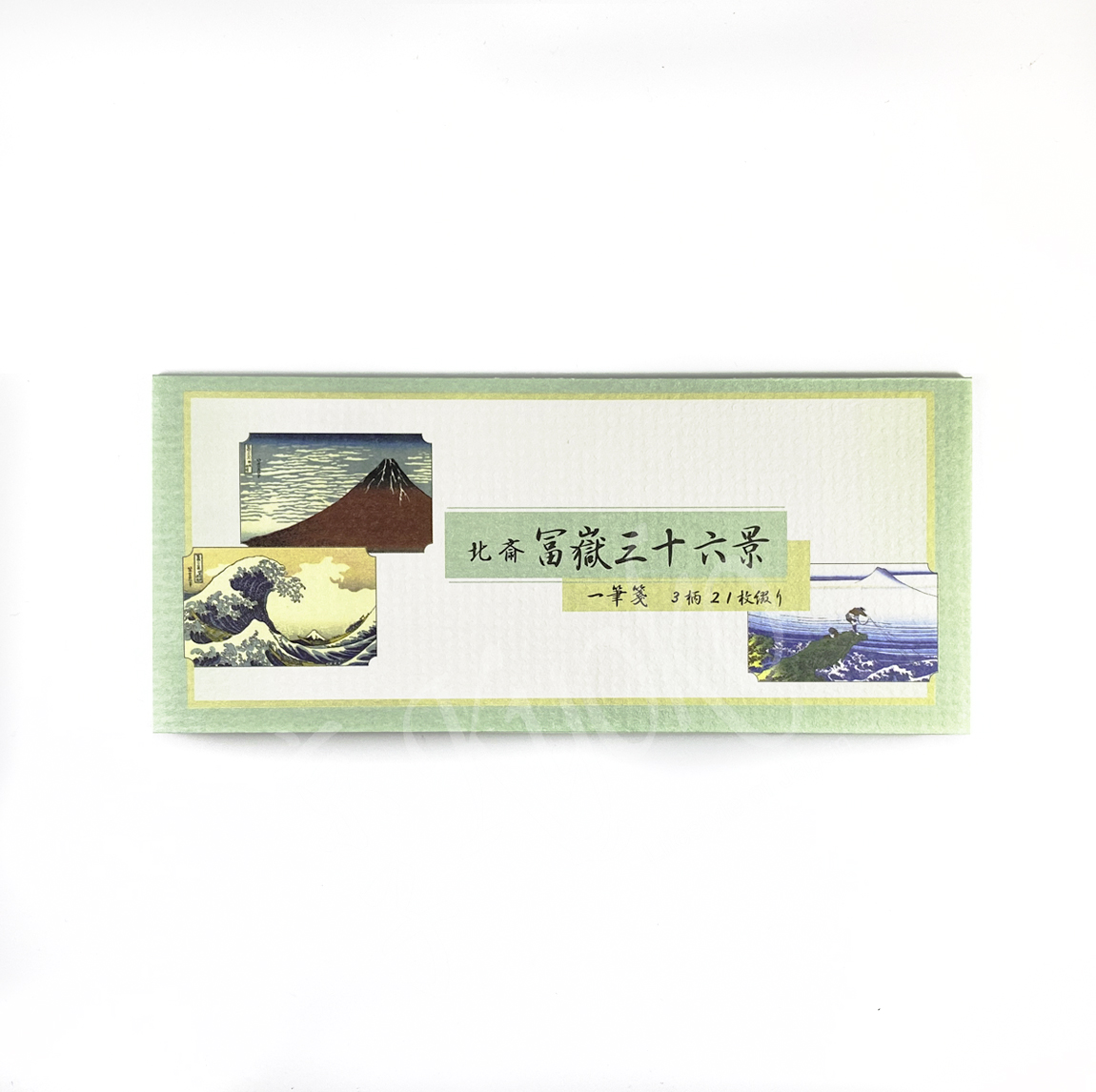 65-332: Kurzbrief Fuji, 21 Blatt,8x18,5 cm