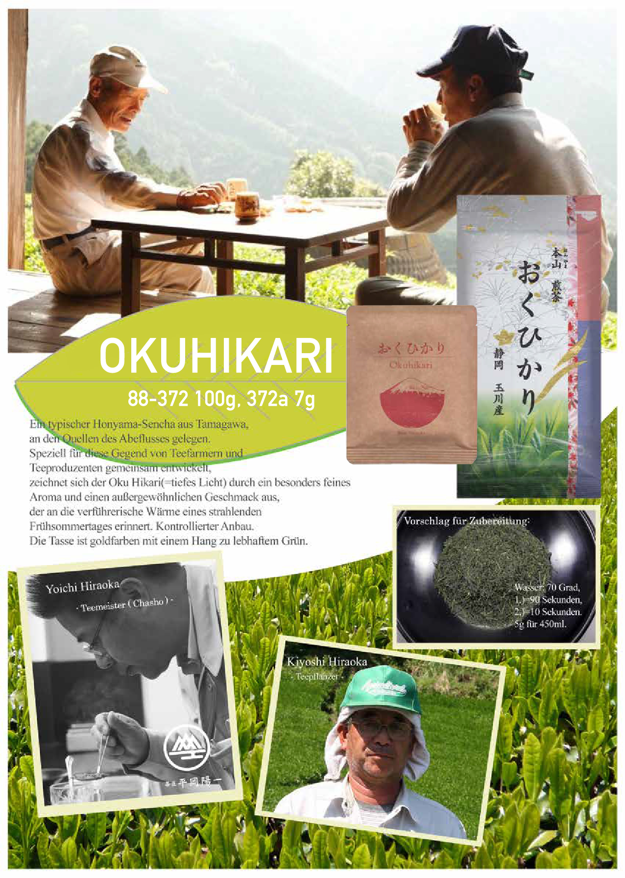 88-372: Oku Hikari 100g Pack, Shizuoka – Bild 2