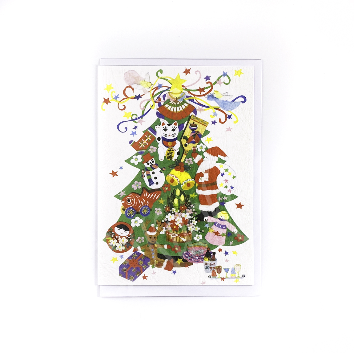 65-344: Weihnachtskarte Baum