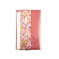 65-502: Kaishi Papier mit Zahnstocher, rot 10x15,5 cm