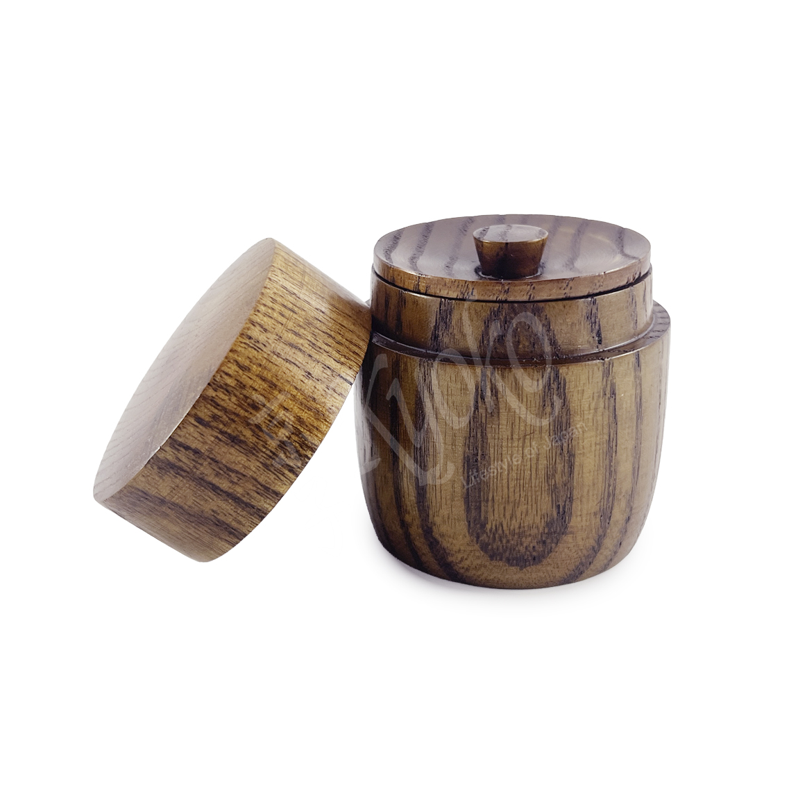 12-334: Natsume Holz, 30 g, ø = 5,5 cm; H = 6,5 cm – Bild 2