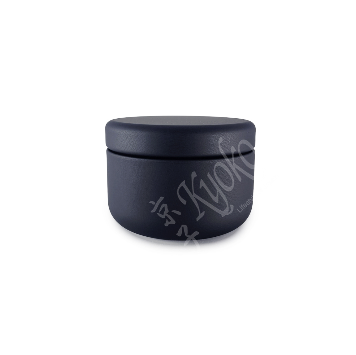 18-117: Teedose, uni, schwarz 40 g