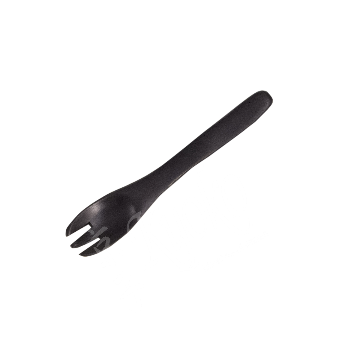 22-271: Gabel, Holz, schwarz, 12,5 cm