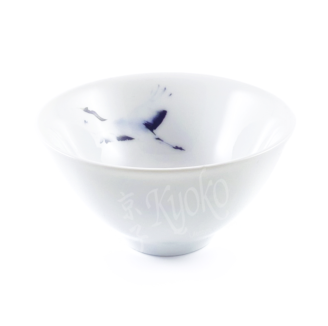 38606: Yume-no-Yume Incense Bowl Whooping crane