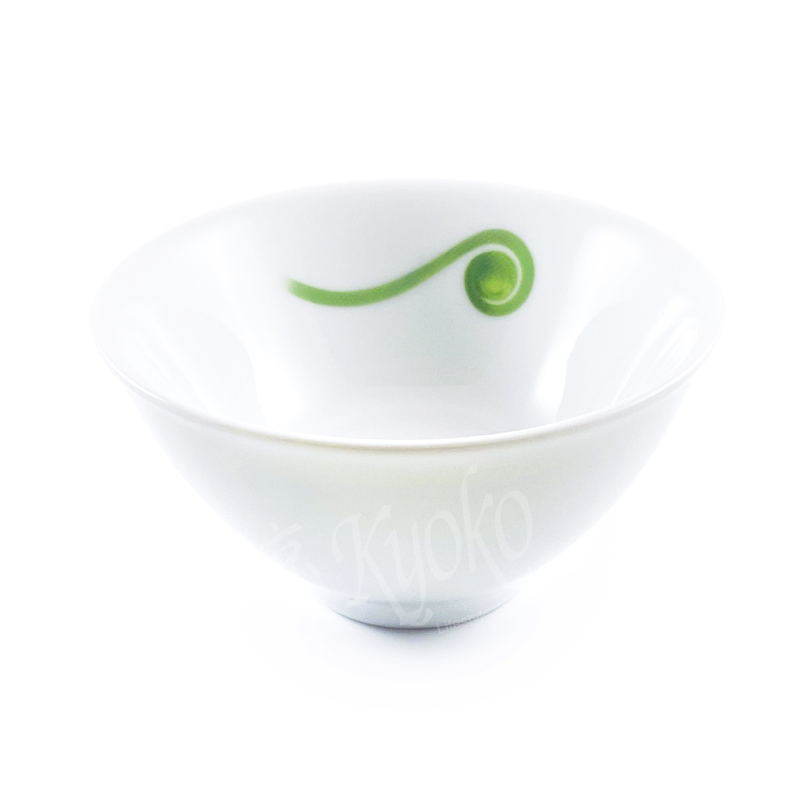38607: Yume-no-Yume Incense Bowl Fiddlehead Fern