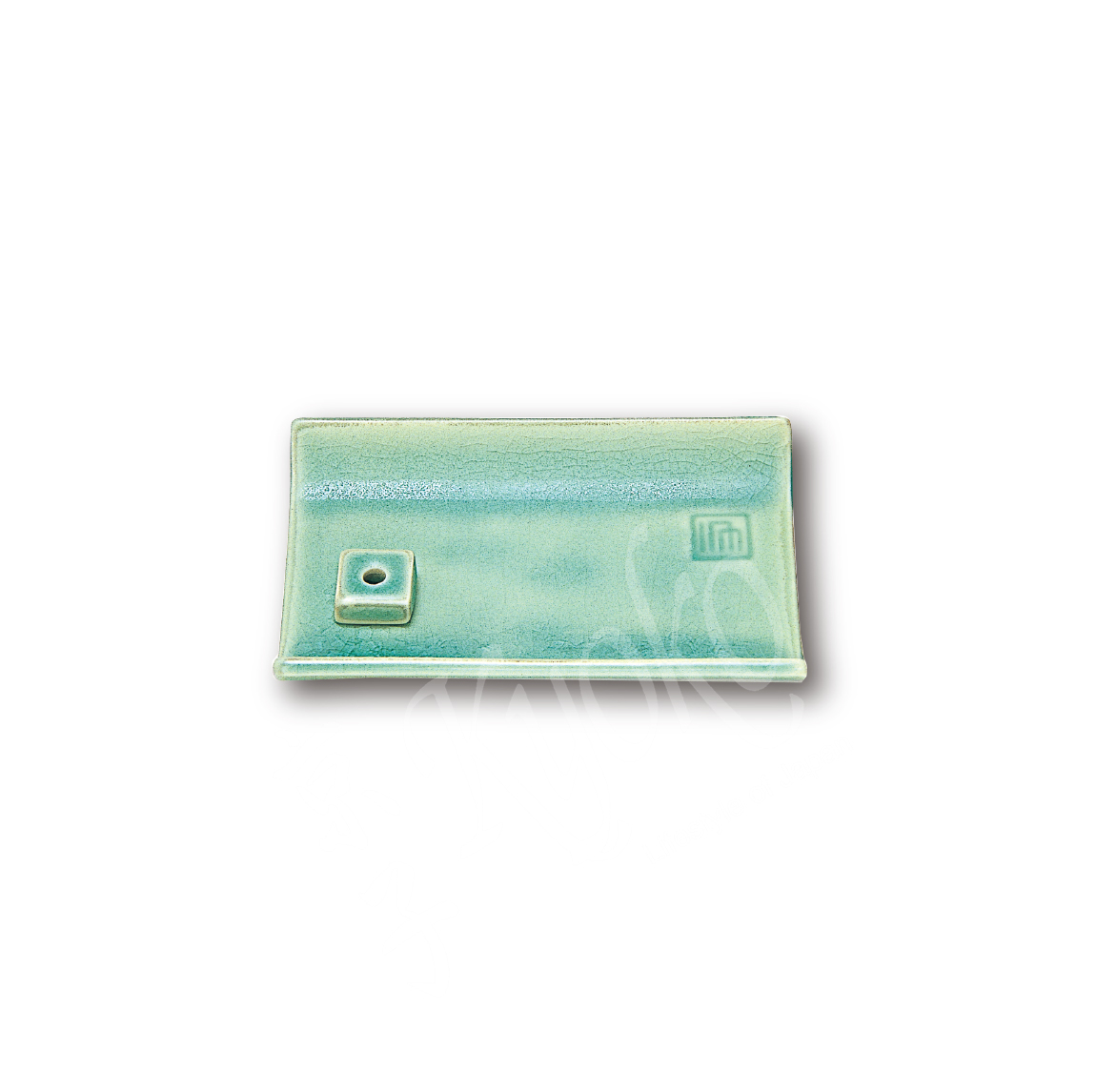975013: Insence-Halter YUKARI Plate grün
