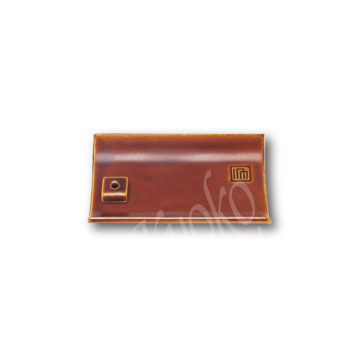 975015: Insence-Halter YUKARI Plate braun