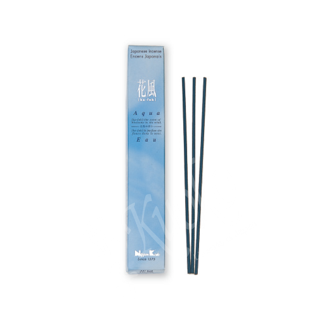 27444: Ka-fuh 50 sticks, Aqua