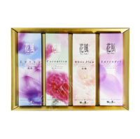 27490: Ka-fuh Assort Gift box Lotus Nelke Whiteplum Lavender