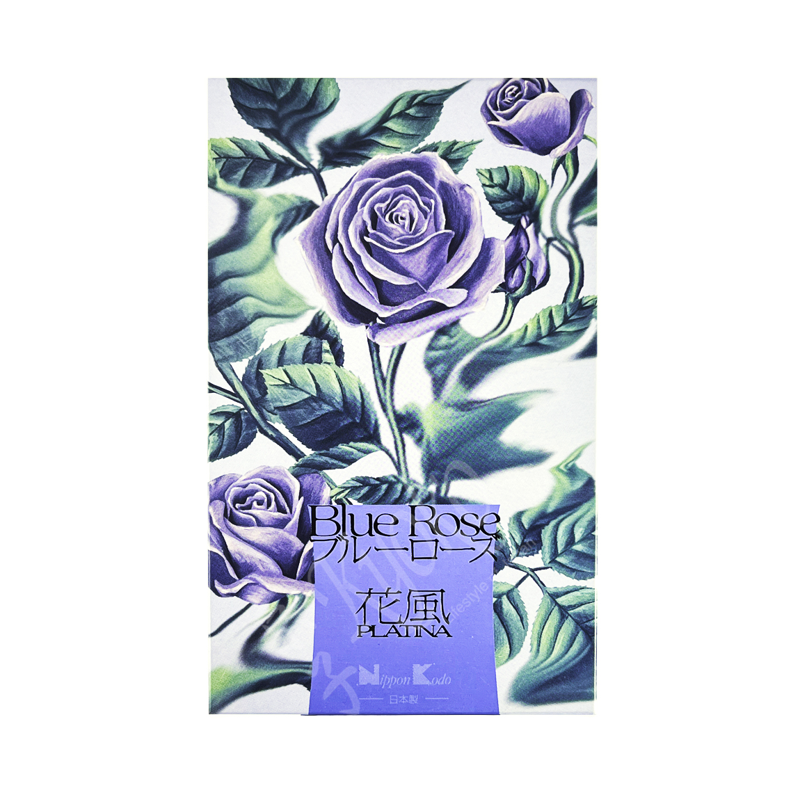 27531: Ka-fuh Platinum blue rose 100 Stück