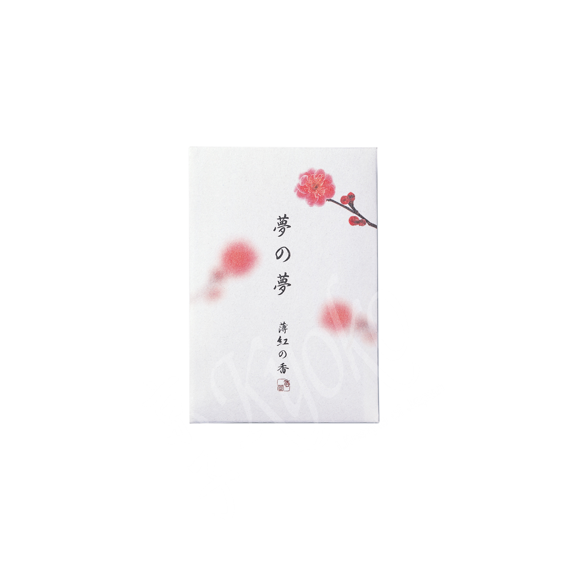 38533: Yume-no-Yume Pink plum flower, 12 Sticks