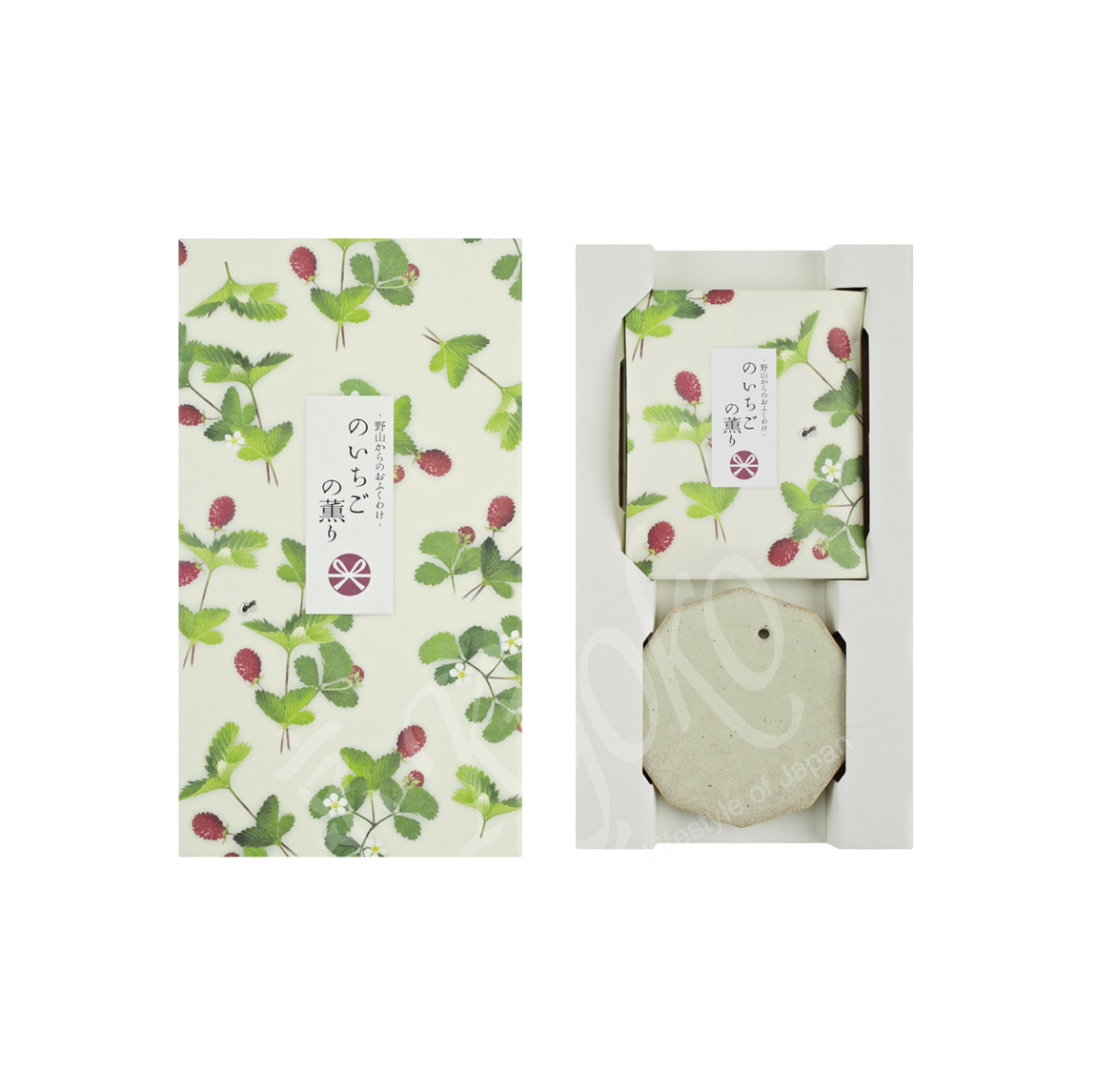 38629: Country hills Wild strawberry, 6 Sticks mit Incense Halter