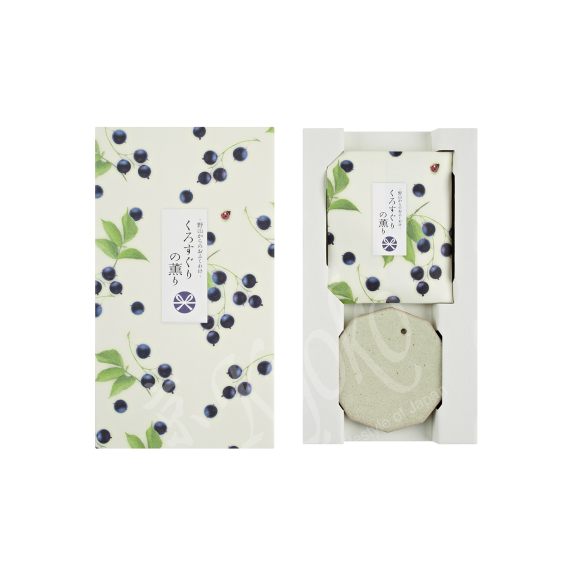 38631: Country hills Black currants, 6 Sticks mit Incense Halter