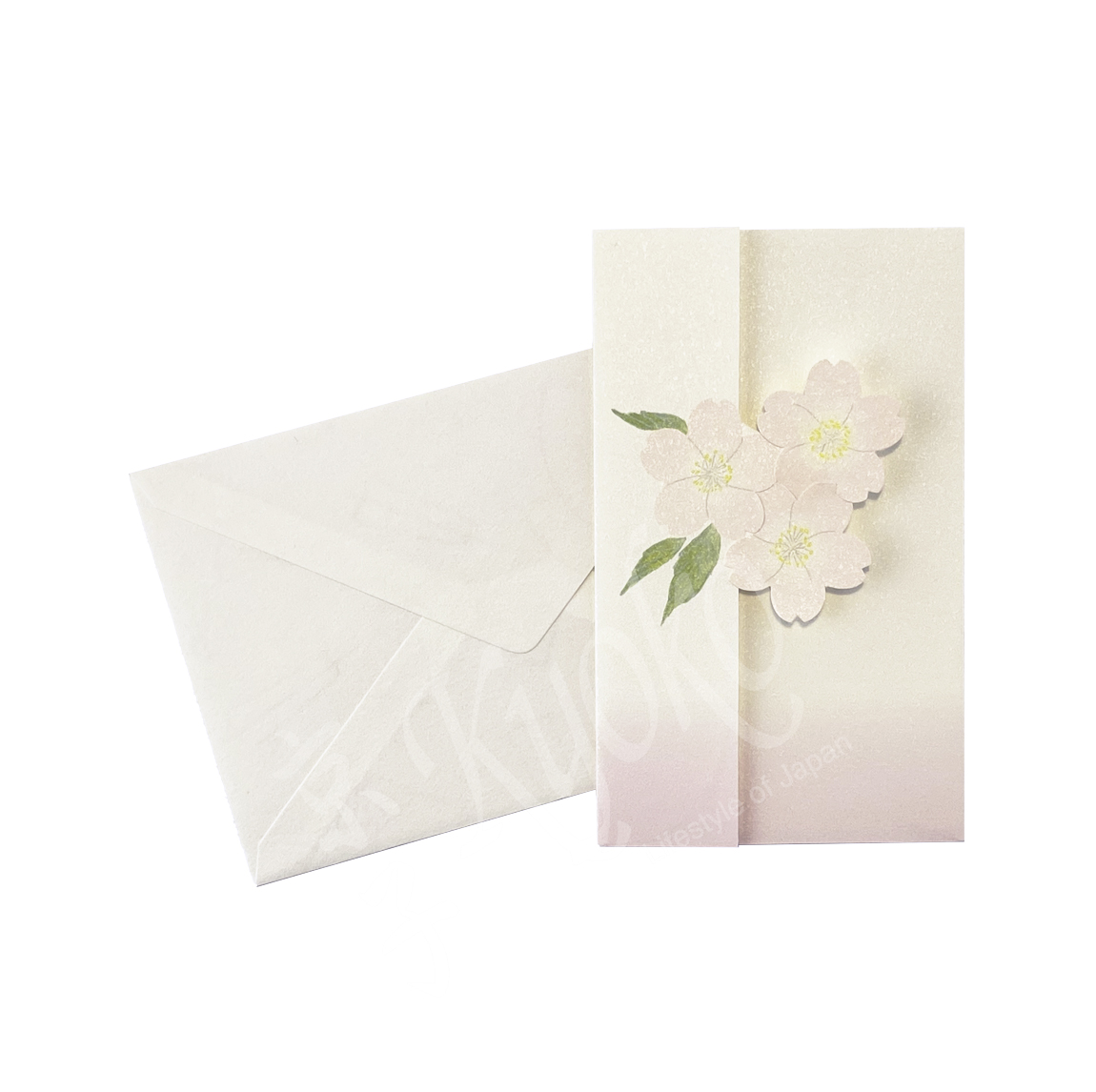 65-339: Briefkarte Sakura, 8,5x14cm – Bild 2