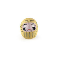 65-411: Daruma gelb (Happiness, Fröhlichkeit) 5 cm